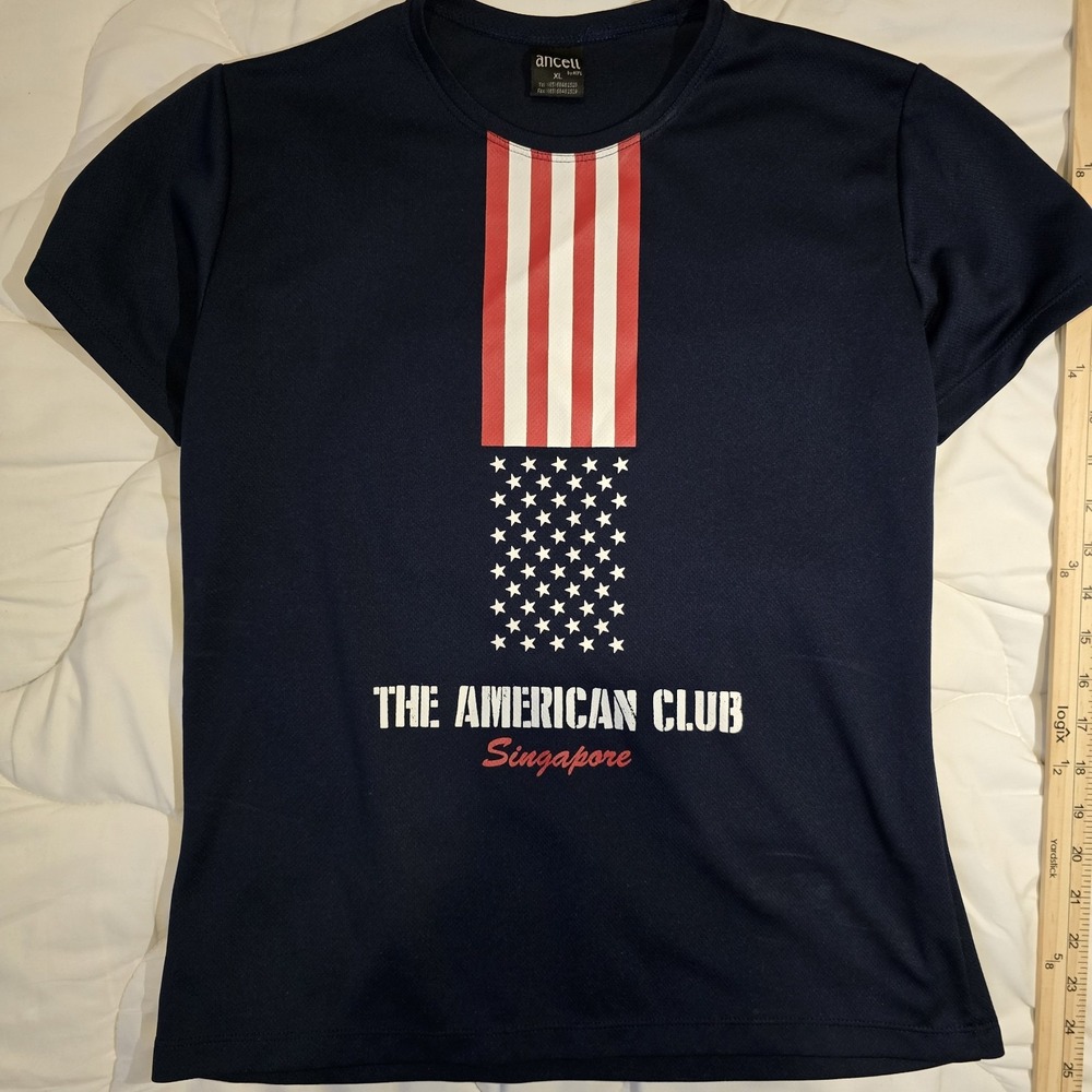 Ancillary The American CLUB Singapore Tshirt Youth XL